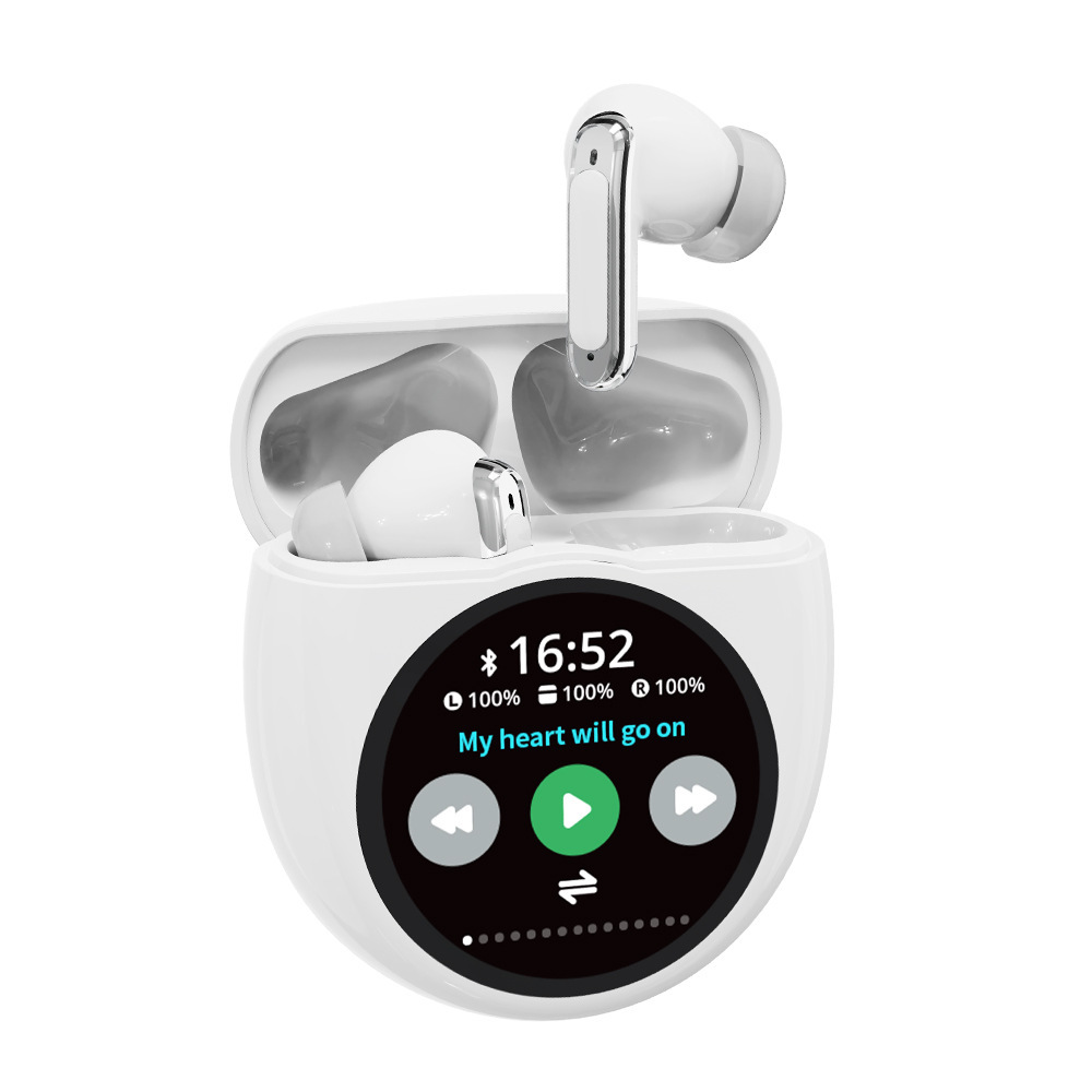 Noise-canceling Wireless Bluetooth Headphones With A Screen - Image 3