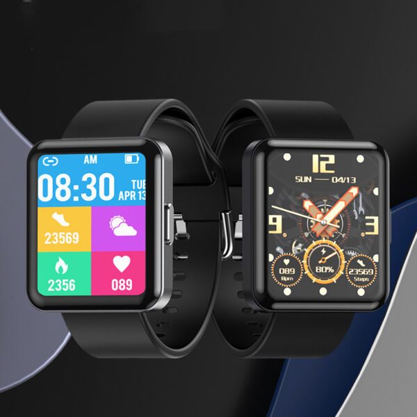 Smart Bluetooth Sports Bracelet Real-time Heart Rate Blood Oxygen Body Temperature Alarm Weather
