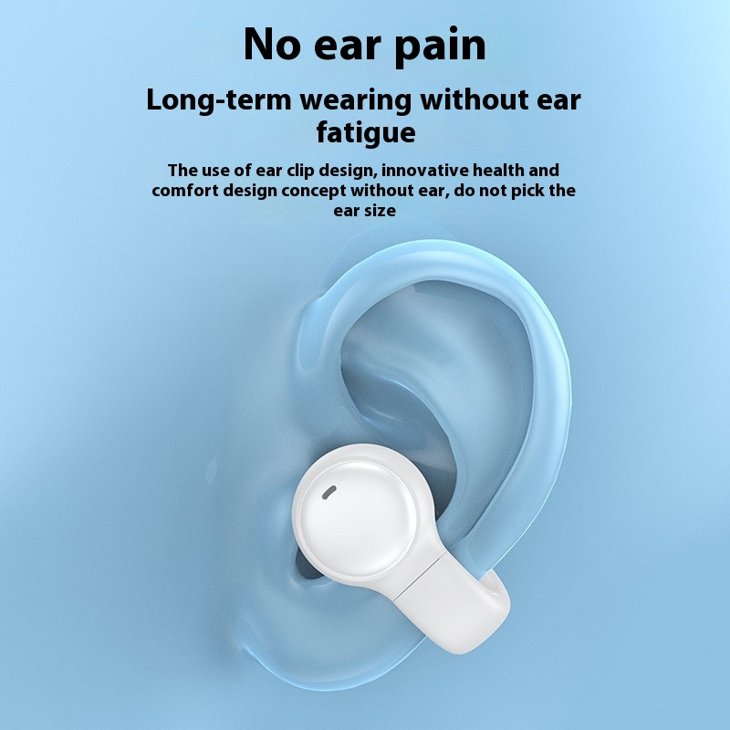 Wireless Ear-clip Bone Conduction Noise Reduction Non In-ear - Image 3