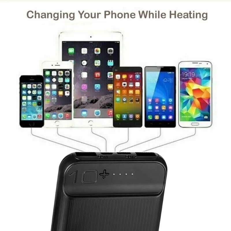 POWER BANK FOR ELECTRIC HEATED VEST JACKET BODY WARMER USB 5V 2A BATTERY PACK UK - Image 2