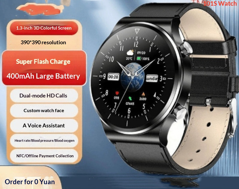 Smartwatch With Bluetooth Calling Fitness Tracking Step Counting And Health Monitoring - Image 4