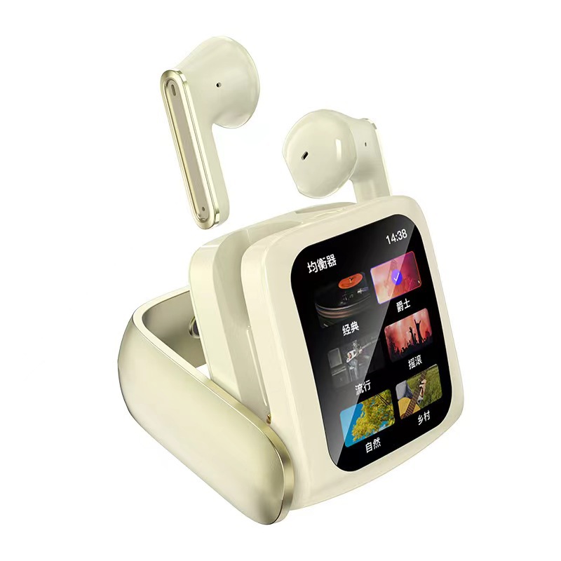 Full Touch Screen Bluetooth Headset Noise Reduction Card Long Endurance Smart Bluetooth Headset - Image 5