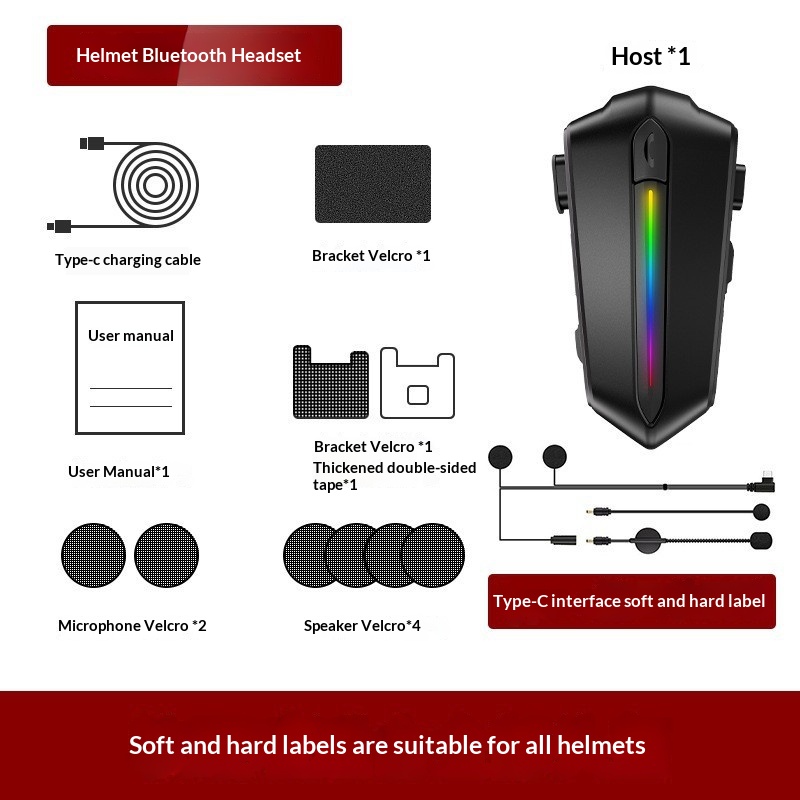 Motorcycle Helmet With Bluetooth Earphones And Water Resistance - Image 5