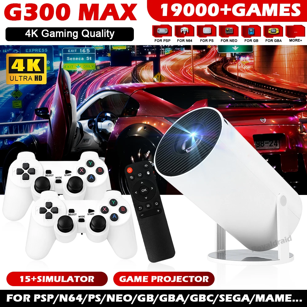 G300 MAX Wireless Controller 4K Ultra HD Plug And Play Android 11 Bluetooth 50 Home Theater - Image 2