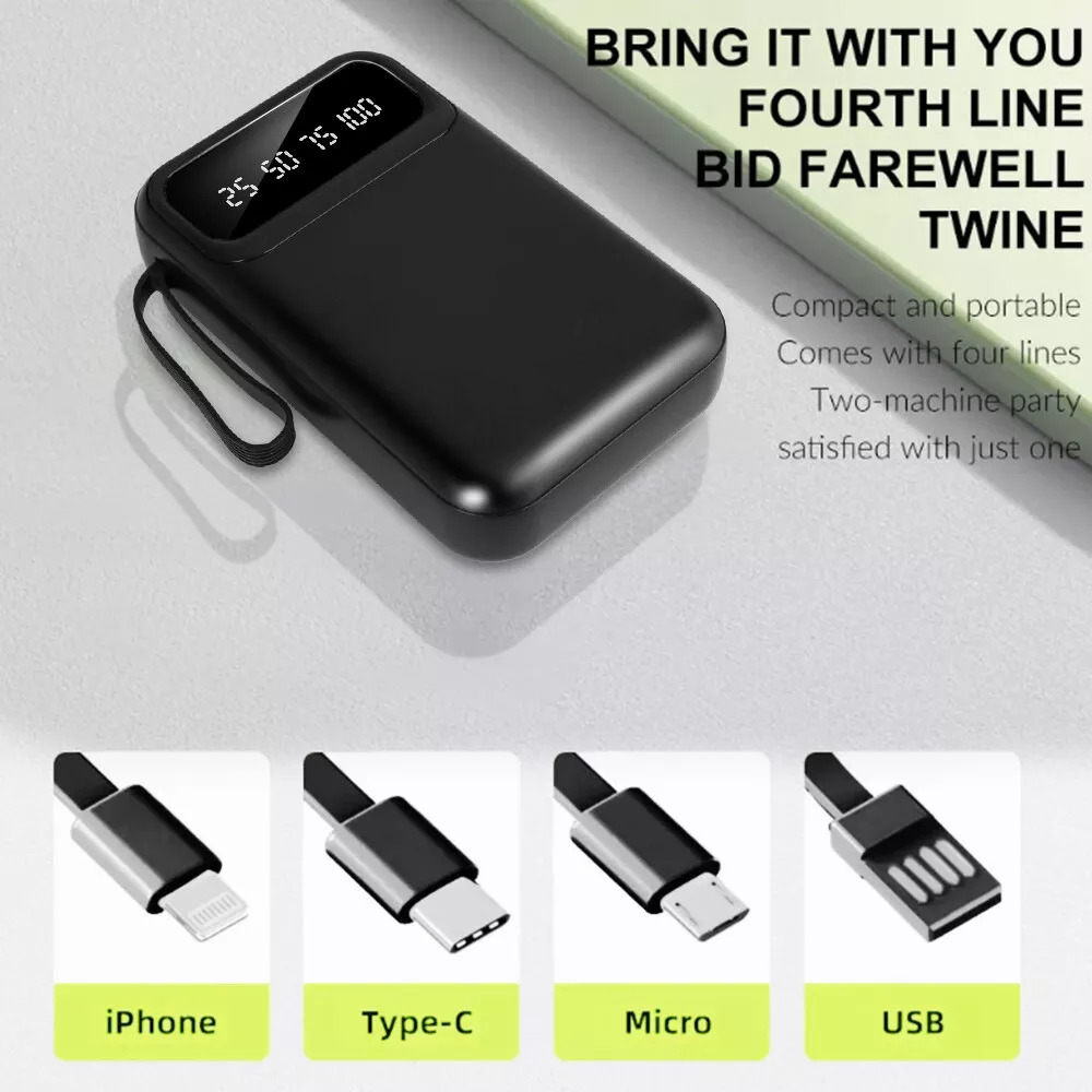 Power Bank 9000000mAh Fast Charger Pack USB External Battery For Mobile Phone UK - Image 3