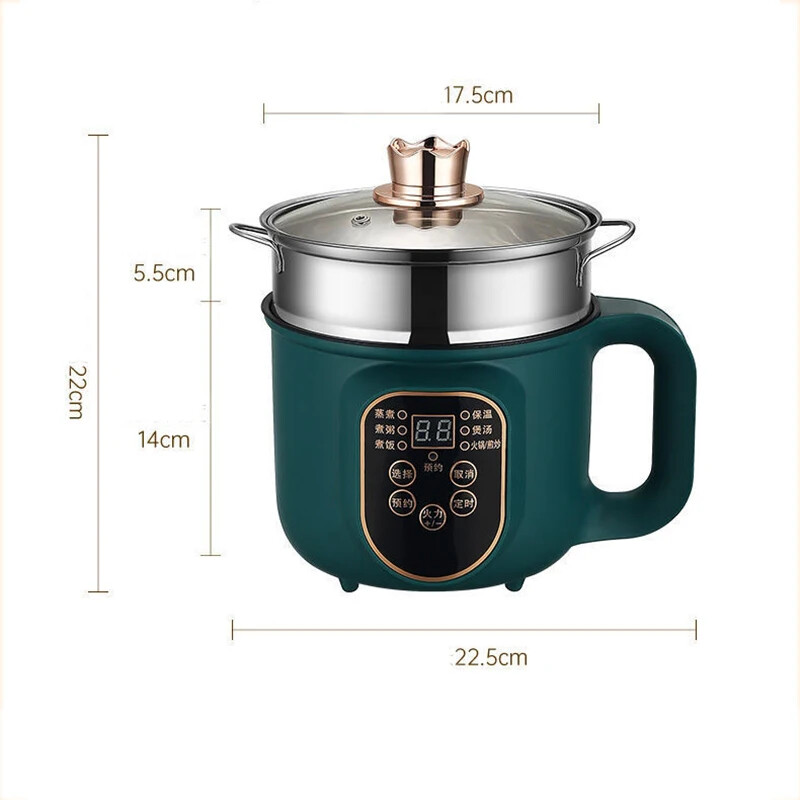 Hot Pot Electric Rice Cooker Non-stick Cooking Pot Electric Cooking Machine UK - Image 2