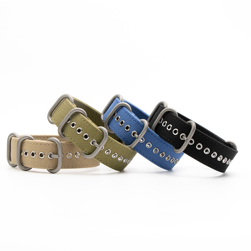 Canvas Nylon Thickened Watch Band - Image 3