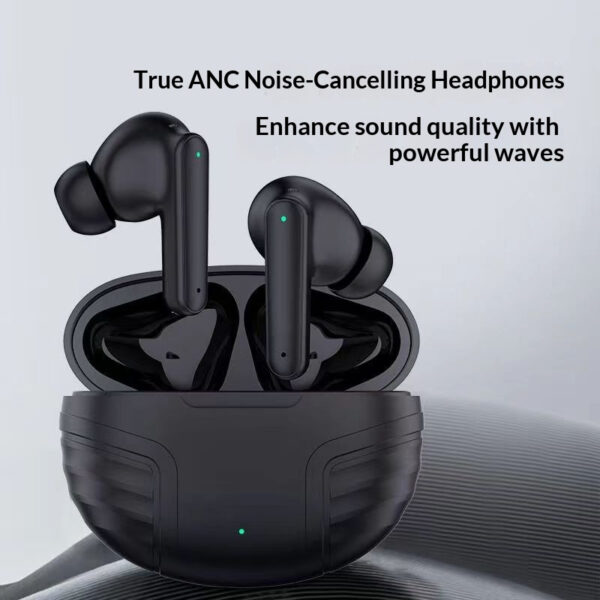 Active Noise Cancelling Wireless Bluetooth HD Call Sports Running Gaming Headphones