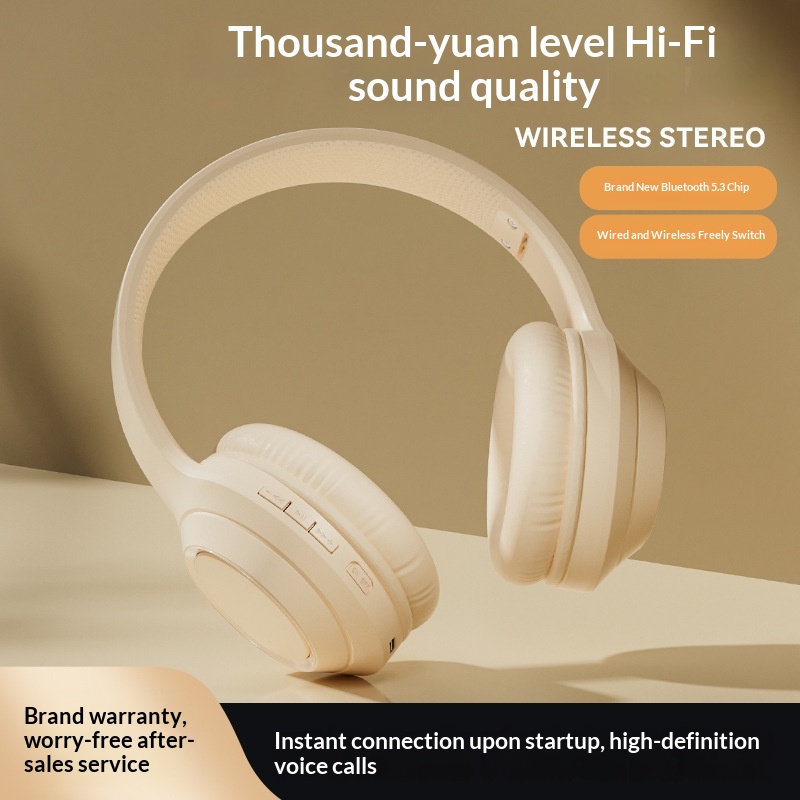 Bluetooth Over Ear Headphones With A Foldable All Around Ear Design And A Built In Card Slot - Image 3