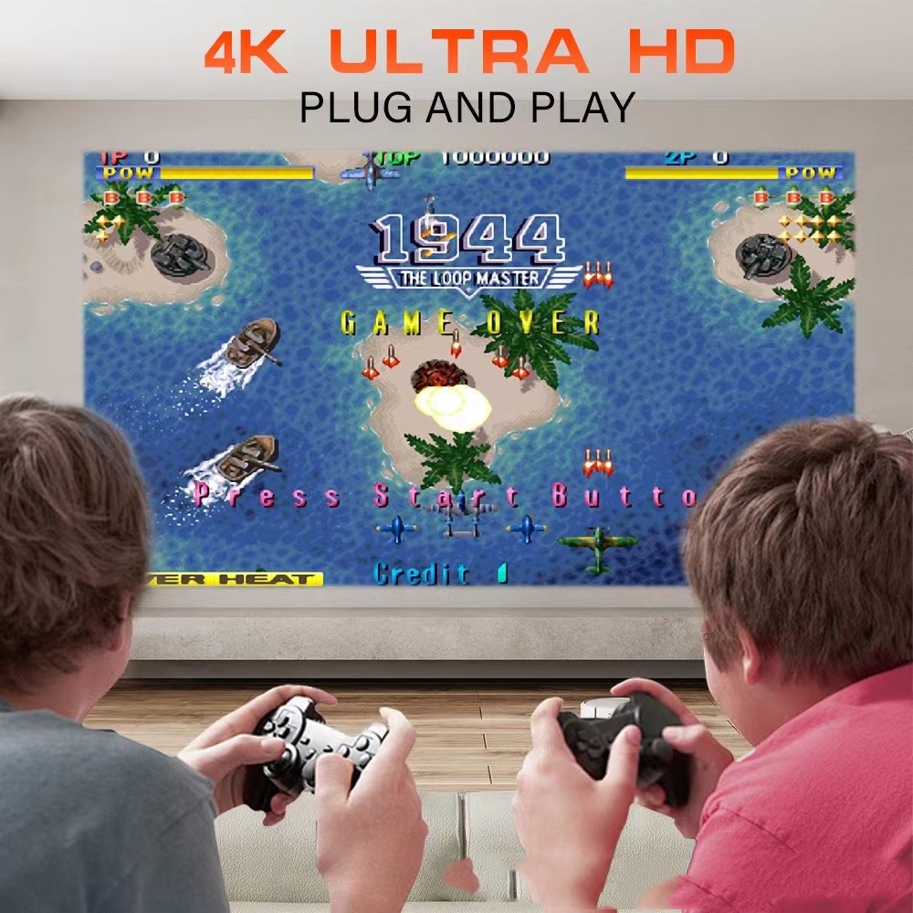 Game Machine Projector HD Wireless Projection Screen Handle Home Play - Image 2