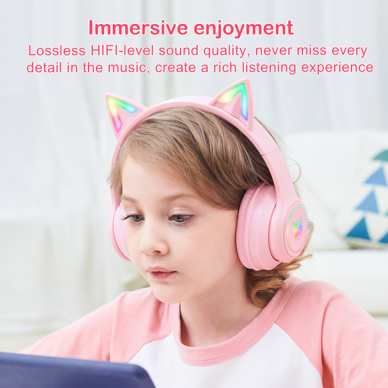 ONIKUMA B90 Bluetooth Gaming RGB Headset