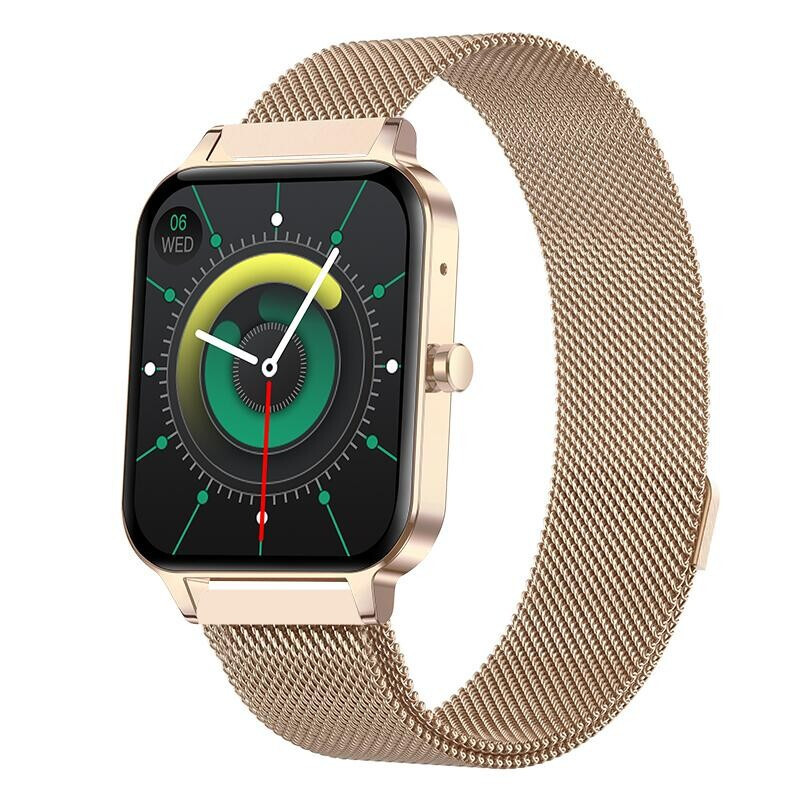 Body Temperature Local Music Bluetooth Calling Men And Women Couple Payment Smart Watch Ring - Image 3