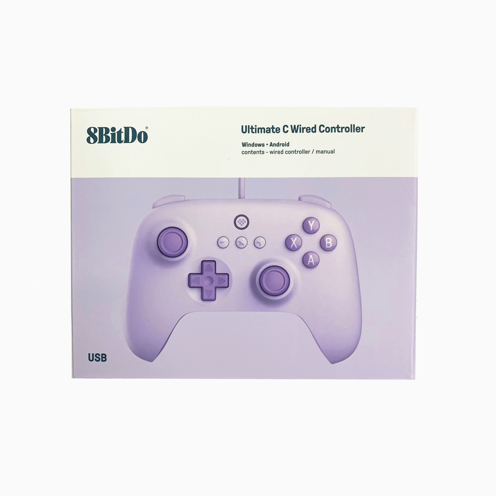 Simple Pure Color Youth Version Handle Of Wired Game Console - Image 3