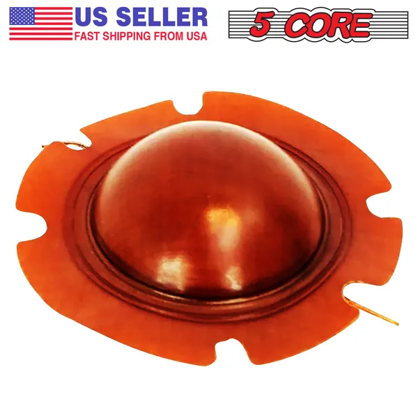 5 Core Replacement Diaphragm 50Pc Titanium Universal 2" Phenolic Compression Driver Horn Voice Coil - DP1 50PCS - Image 2