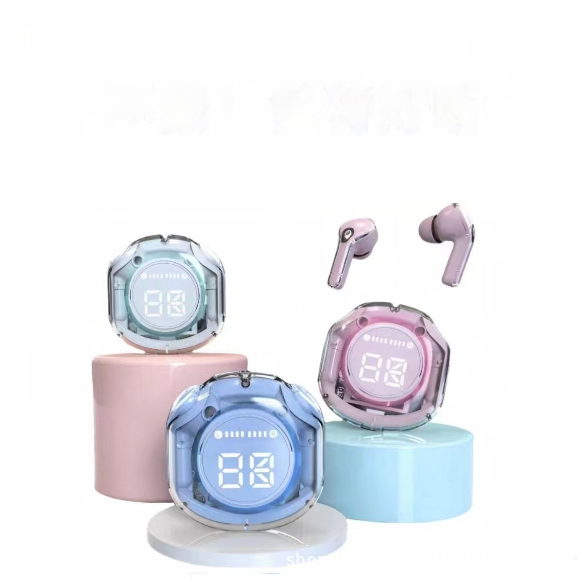 Sports Long Endurance Transparent Bluetooth Headset - Image 2