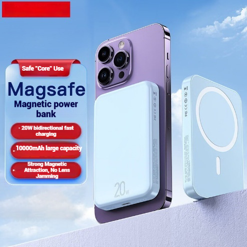 Portable Mobile Power Magnetic Wireless Charger - Image 3