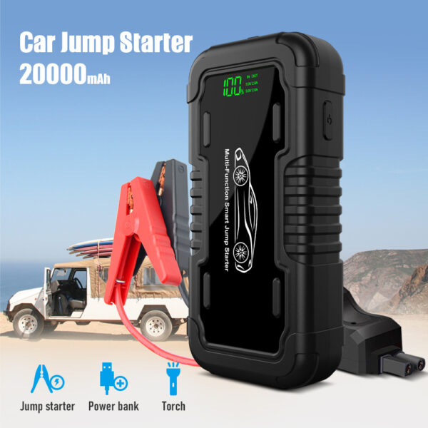 Car 20000mah Emergency Start Power Supply With LED Lighting - FastPickStore