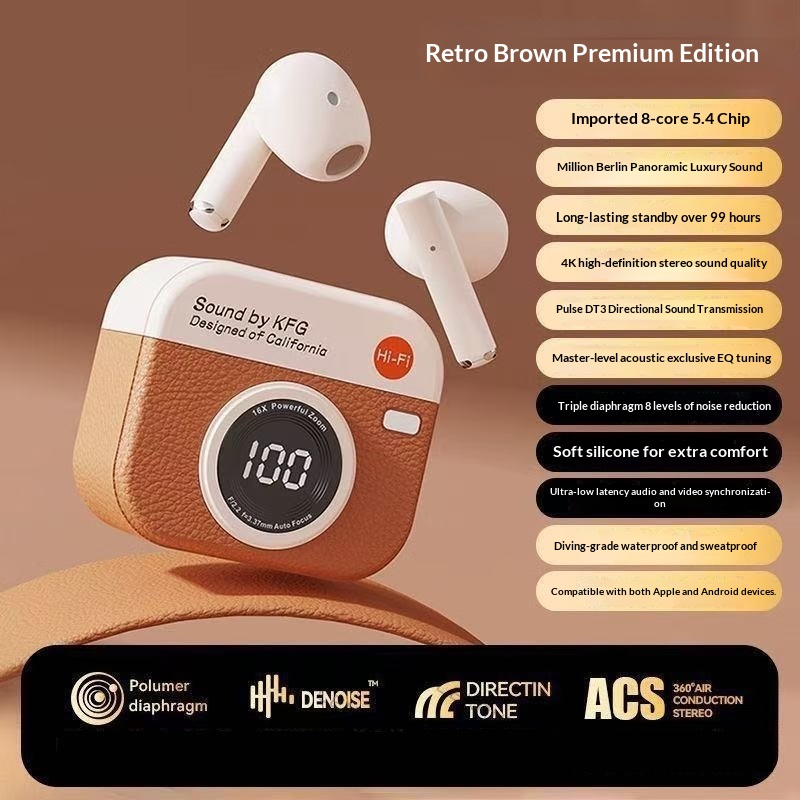 Mini Painless Touch-control Call Bluetooth Earbuds With High Sound Quality And Ultra-long Battery Life - Image 5