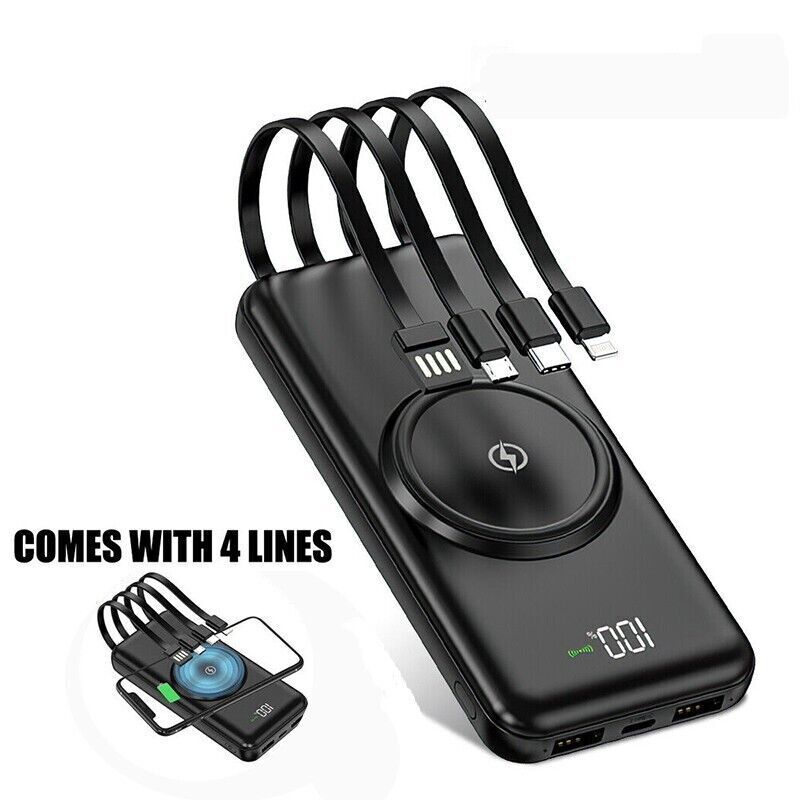 20000mAh Power Bank Fast Charger Battery Pack Portable 5 USB For Mobile Phone UK - Image 2