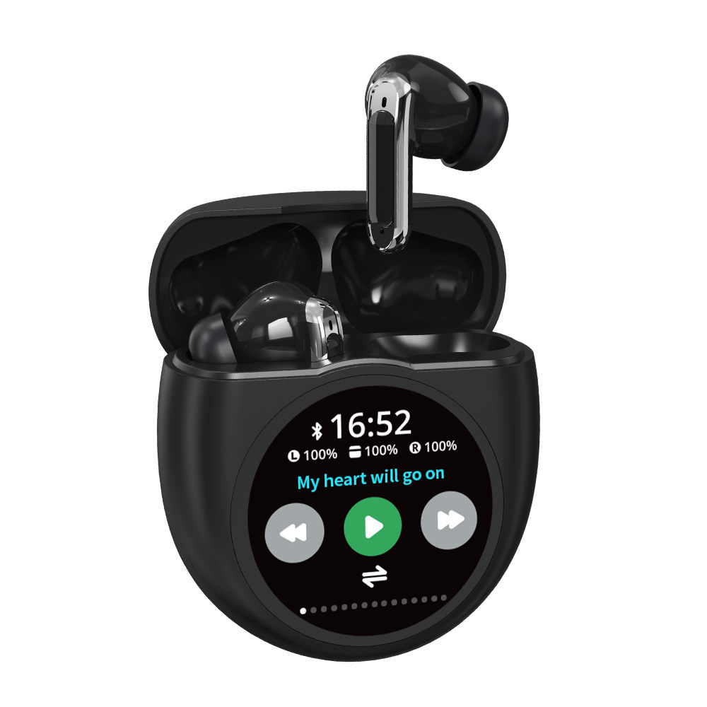 Noise-canceling Wireless Bluetooth Headphones With A Screen - Image 2