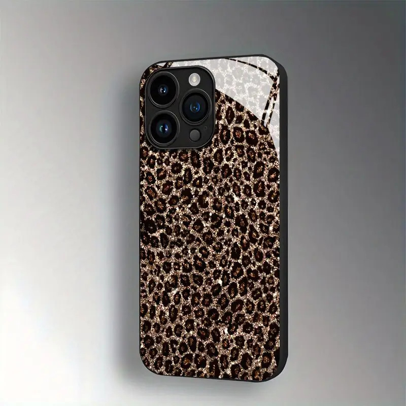 Personalized Black Leopard-print Phone Case For IPhones - Image 3