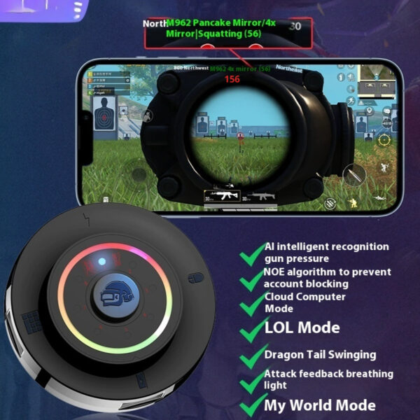 Eat Chicken Keyboard Mouse Converter Smart Pressure Gun King Seat