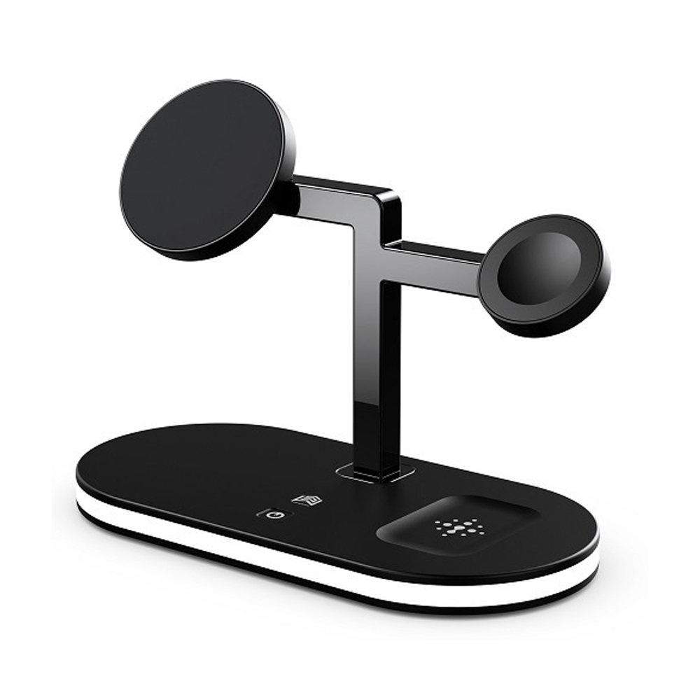 4 In 1 Aluminum Alloy Magnetic Wireless Charger Stand