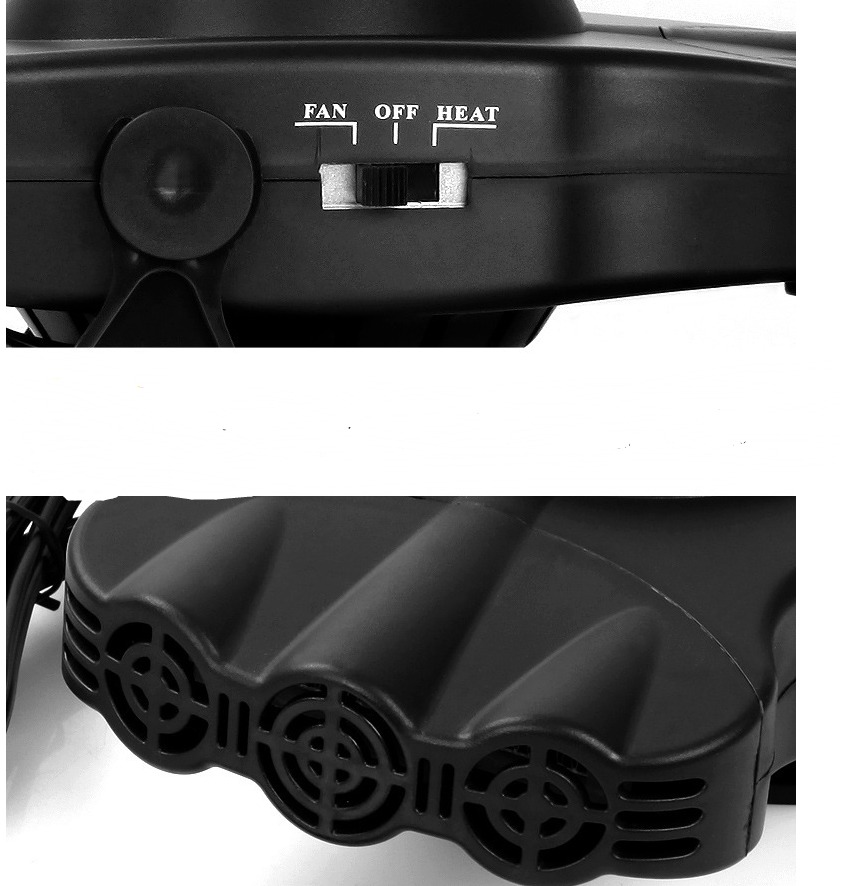 Electric Car 12V Heater with Warm and Cold Wind Defrosting Snow - Image 3