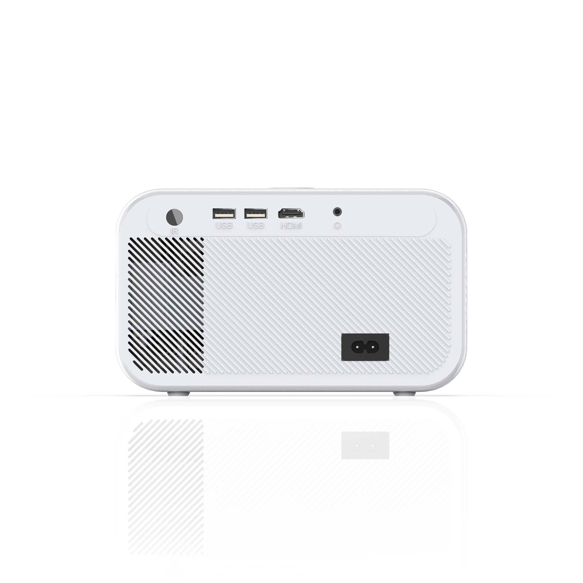 Home Office HD Projector 300 Lumen Electric Focus Projector - Image 3