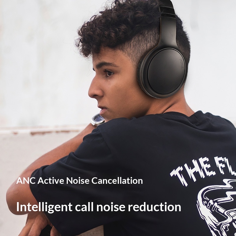 Noise-canceling Bluetooth Over-ear Headphones - Image 2