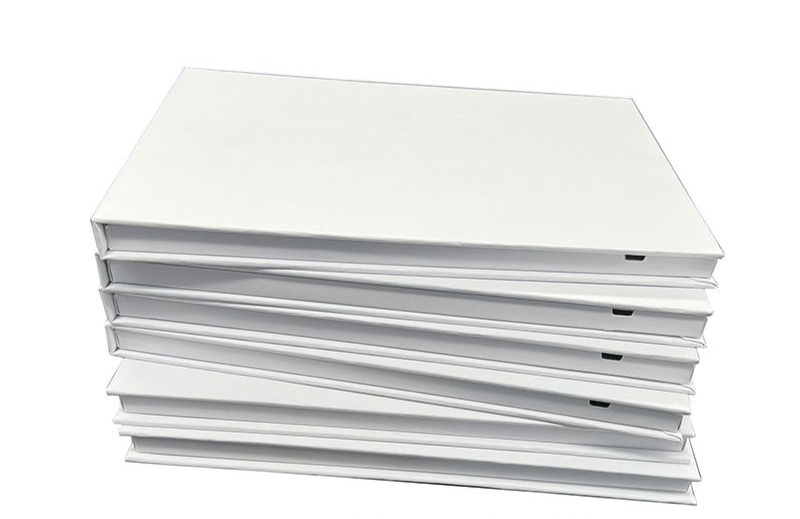 Brochure Paper Blank 7-inch Greeting Card White Hardcover Video Book - Image 3