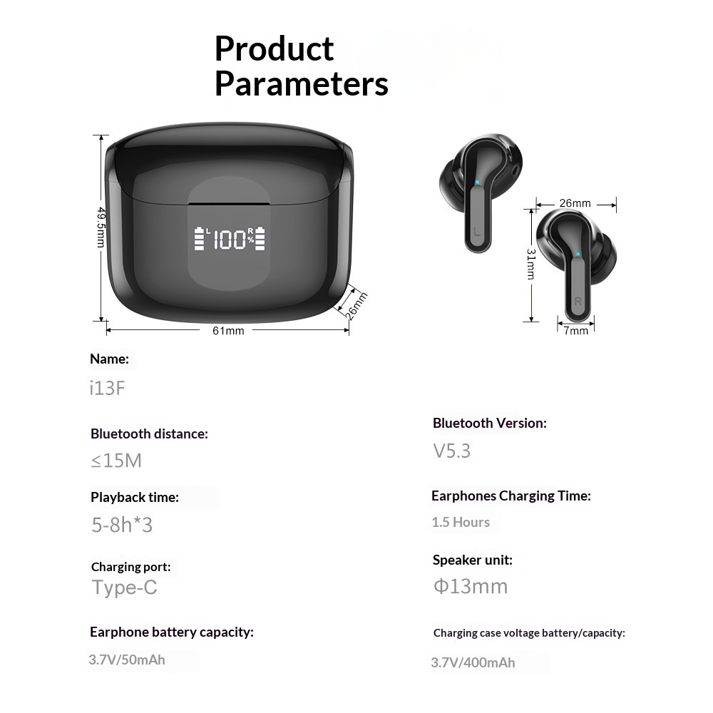 Long-lasting TWS Bluetooth In-ear Smart Earbuds - Image 5