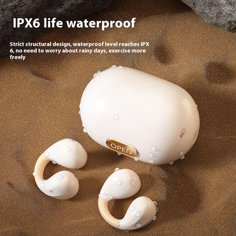 Digital Display Sports Non In-ear OWS Clip-on Bluetooth Headset - Image 4