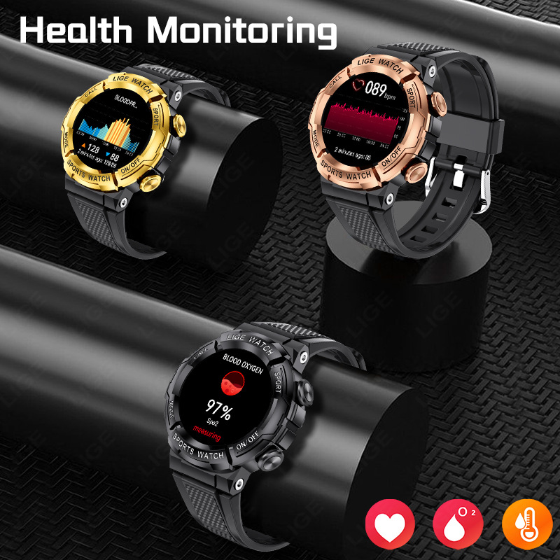 Blood Oxygen Monitoring Sleep Bluetooth Calling Smart Watch - Image 3