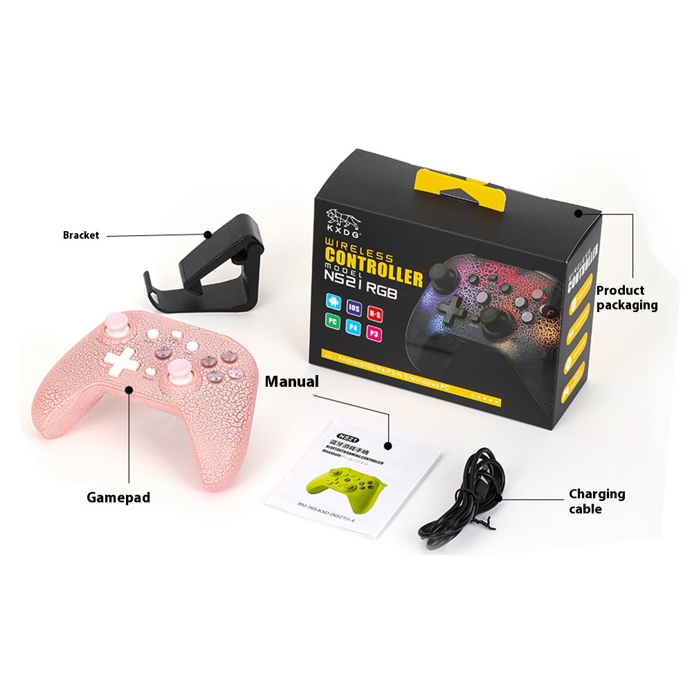 NS21 Dazzling RGB Lamp Effect Gamepad - Image 4
