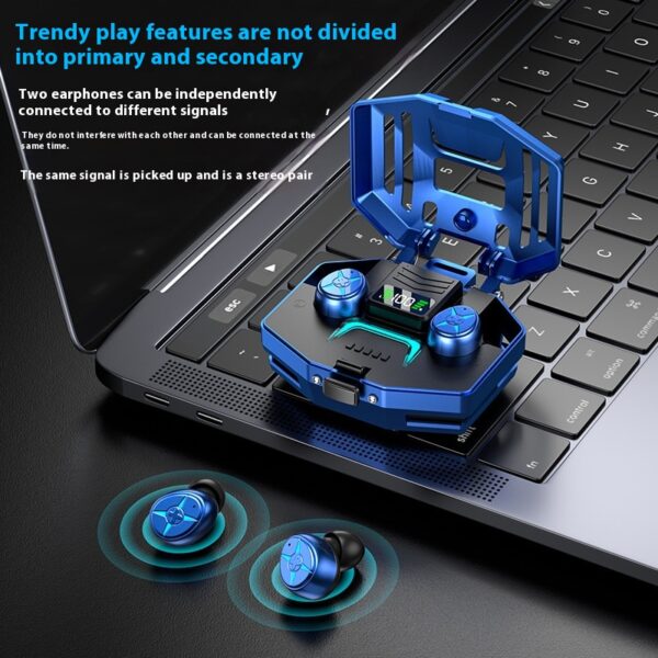 DX-03 Mechanical Metal TWS Bluetooth Wireless Headset