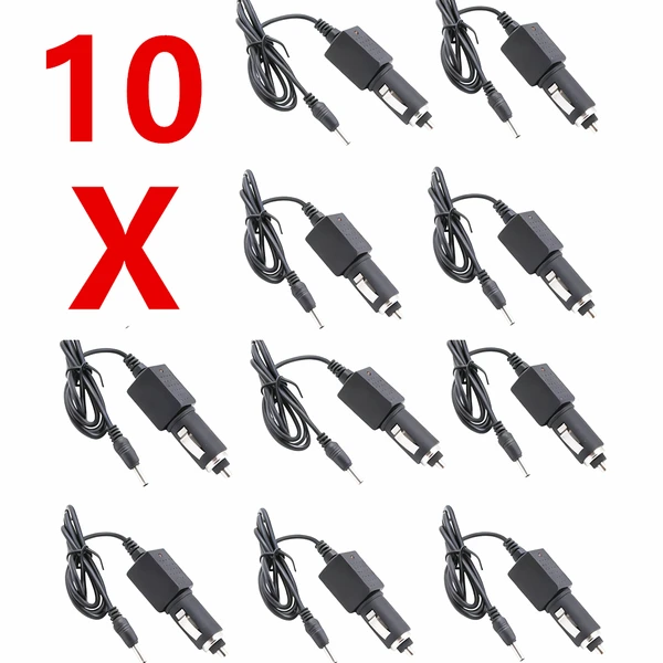 10 X 12V DC Car Charger Adapter Power Supply For Headlamp Flashlight Torch Light - FastPickStore