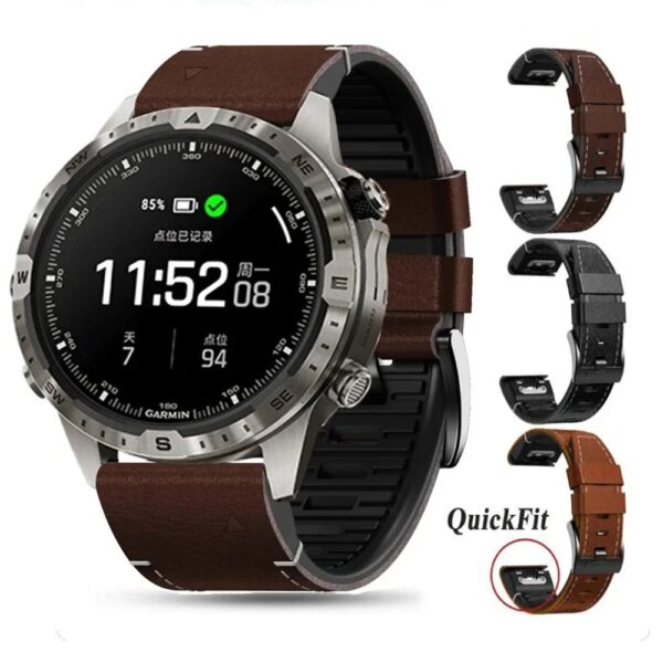 Stitching Silicone Patch Quick Release Watchband