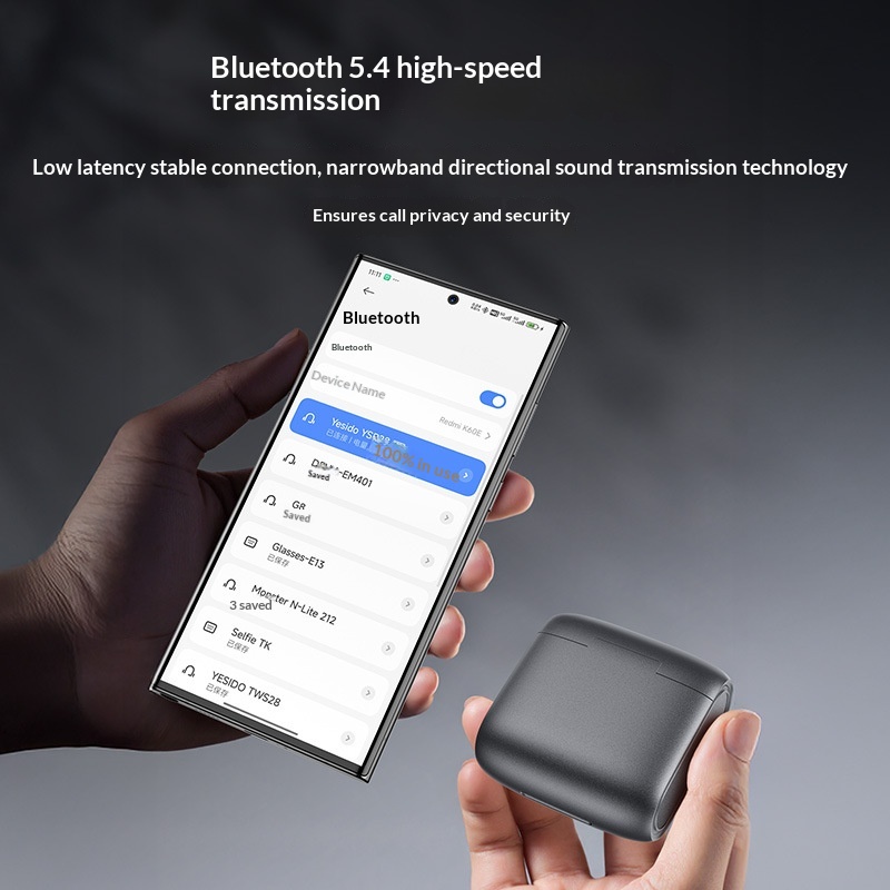Long-lasting Over-ear Noise-canceling Wireless Bluetooth Earbuds - Image 5