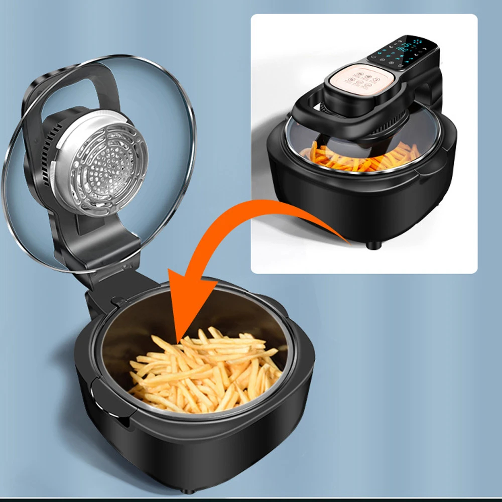 Household Large Caliber Fully Automatic Air Fryer - Image 2