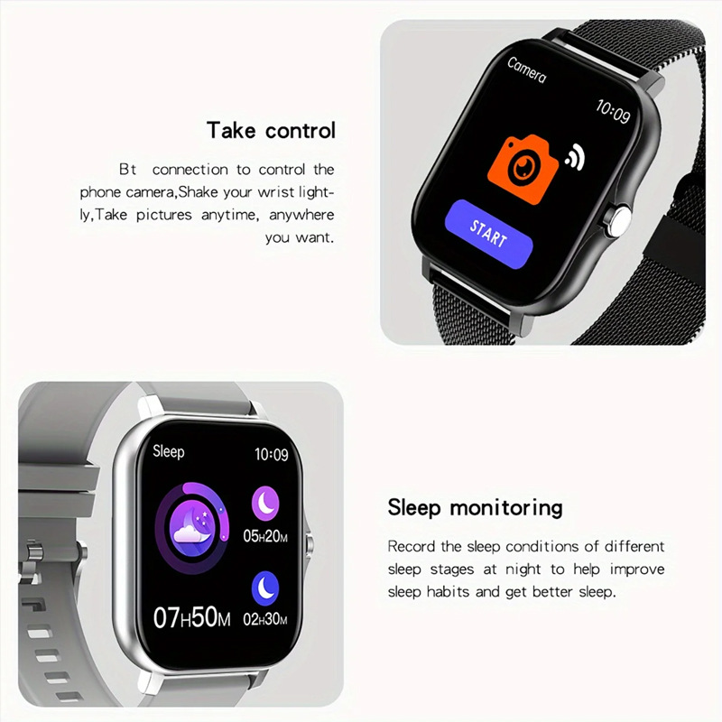 Smart Watch 144-inch Screen Full Touch Men And Women Bluetooth Calling - Image 4