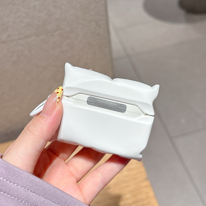 Cute Creative Pillow AirPods Pro Bluetooth Earbuds Case Cartoon Protective Cover - Image 3