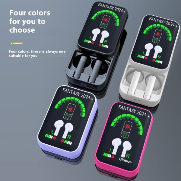 KT15pro Wireless Bluetooth Headset Digital Display Screen Long Battery Life