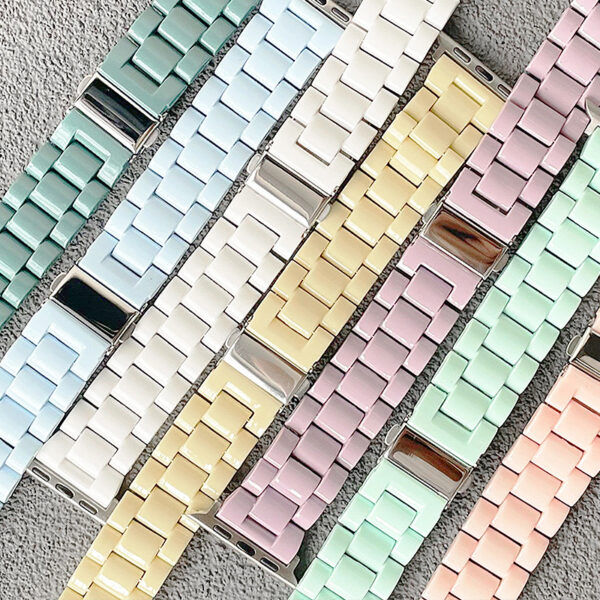 Three-plant Colorful Solid Color Strap