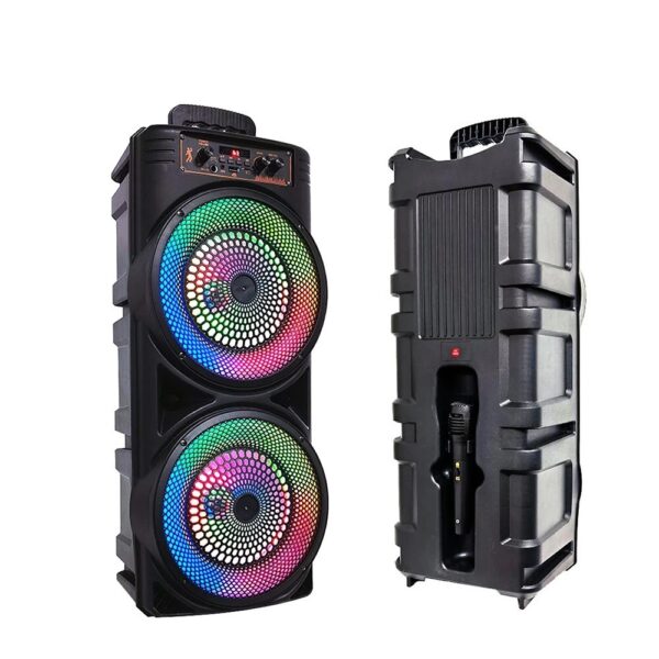 Portable Bluetooth Speaker Sub Woofer Heavy Bass Sound System Party Mic UK - FastPickStore