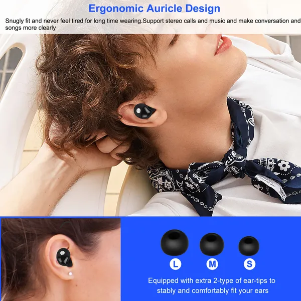 TWS True Wireless V4.2 Earbuds IPX4 In-ear Stereo Earphone Hands-free Deep Bass Earpiece - Image 4