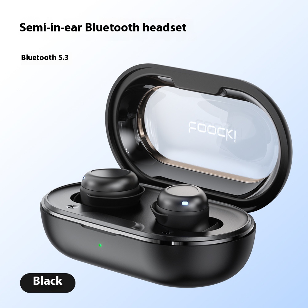 Clip-on Bluetooth Headset Bone Conduction Headset Does Not Hurt When Worn For A Long Time - Image 4