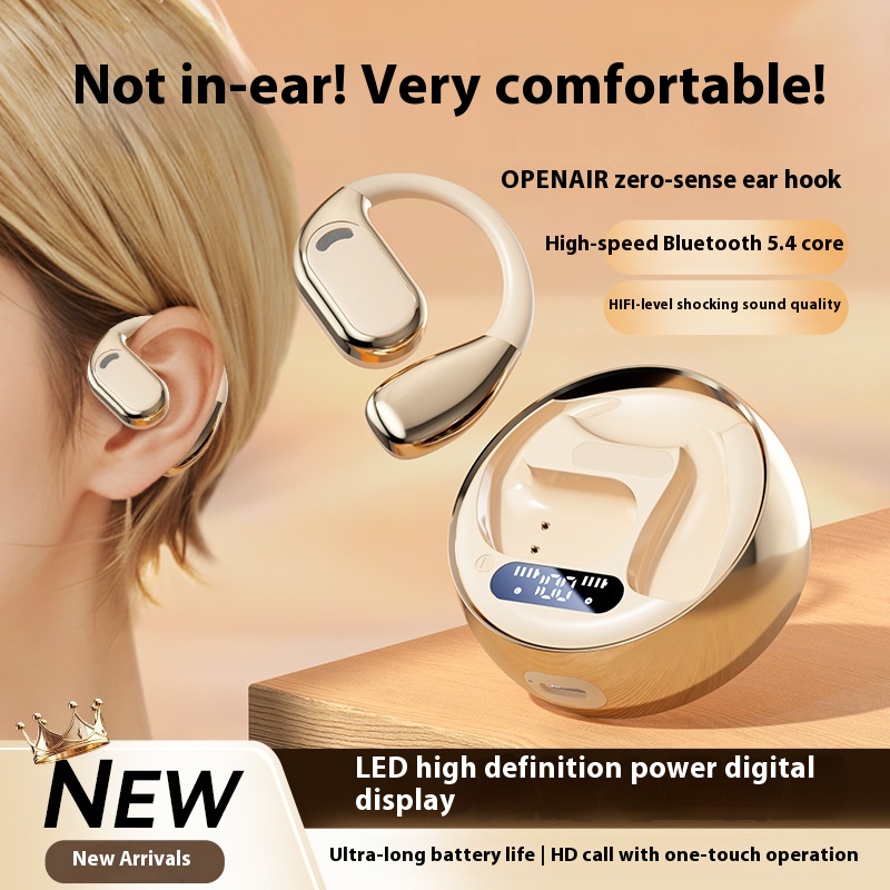 Ultra-long Life Battery Non In-ear New Bluetooth Headset - Image 2