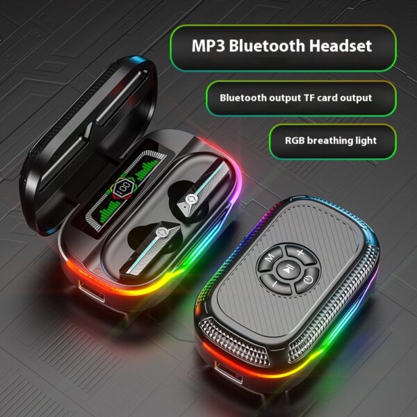 Dual-mode Memory MP3 Bluetooth Headset