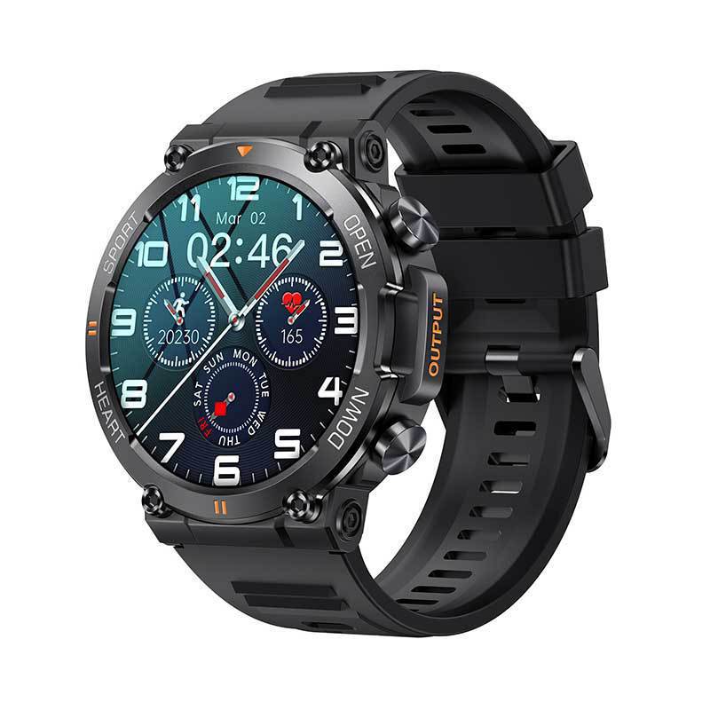 Call Music Weather Heart Rate Blood Pressure Smart Watch - Image 3